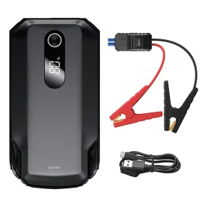 Powerbanka / Baseus Super Energy Max Car Jump Starter, 20000 mAh, 2000A, USB (čierna)