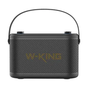 Bezdrôtový reproduktor Bluetooth W-KING H10 120 W +2 mikrofona (čierny)