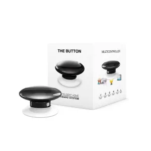 Ovládač scén - FIBARO The Button (FGPB-101-2 ZW5) - Čierne