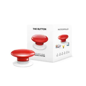 Ovládač scén - FIBARO The Button (FGPB-101-3 ZW5) - Červené