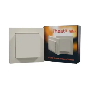 HEATIT Externý Teplotný Senzor Biela RAL 9010