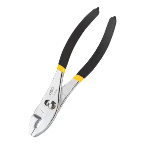 Kliešte na klzné spoje Deli Tools EDL25508 8'' (čierno-žlté)