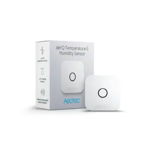 Z-Wave Plus v2 senzor teploty a vlhkosti - AEOTEC aërQ Temperature & Humidity Sensor (ZWA039-C)