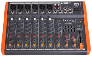 MX801 Ibiza Sound analógový mix. pult