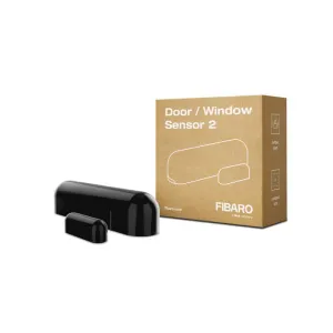 Dverový alebo oknový senzor - FIBARO Door / Window Sensor 2 (FGDW-002-3 ZW5) - Čierny