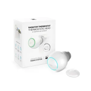 Termostatická hlavica s teplotným senzorom - FIBARO The Heat Controller Starter Pack ZW5