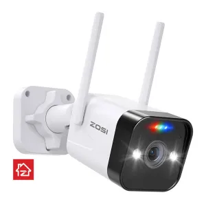 ZOSI C188 WiFi 4MP vonkajšia IP kamera IP66