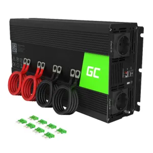 Menič napätia Green Cell Inwerter 12V/230V 2000W/4000W (čistá sínusoida)