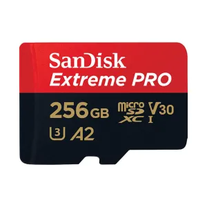 Pamäťová karta SANDISK EXTREME PRO microSDXC 256GB 200/140 MB/s UHS-I U3 (SDSQXCD-256G-GN6MA)