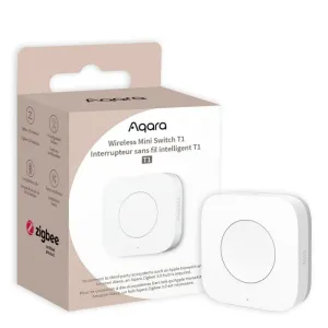 AQARA Wireless Mini Switch T1 (WB-R02D) - Zigbee 3.0 batériový ovládač