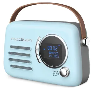 FREESOUND-VR30BL-DAB Madison Retro rádio