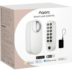 AQARA Smart Lock U200 Kit (EL-D02DS), Biely - Smart Zámok