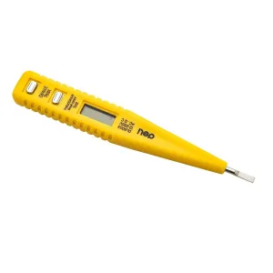 Skúšačka napätia 12-250V Deli Tools EDL8003 (žltá)