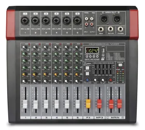 MXP8C GLEMM analógový mix. pult